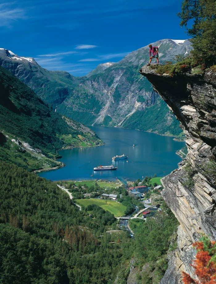 norwegen fjordee wANDERN TOURISMUS