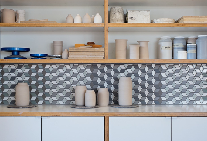 Inneneinrichtung bodenbelag interiordesign keramik fliesen küchen rückenwand