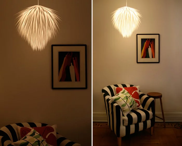 DIY LAMPEN SELBER machen lampe diy lampenschirme selber machen flauschig