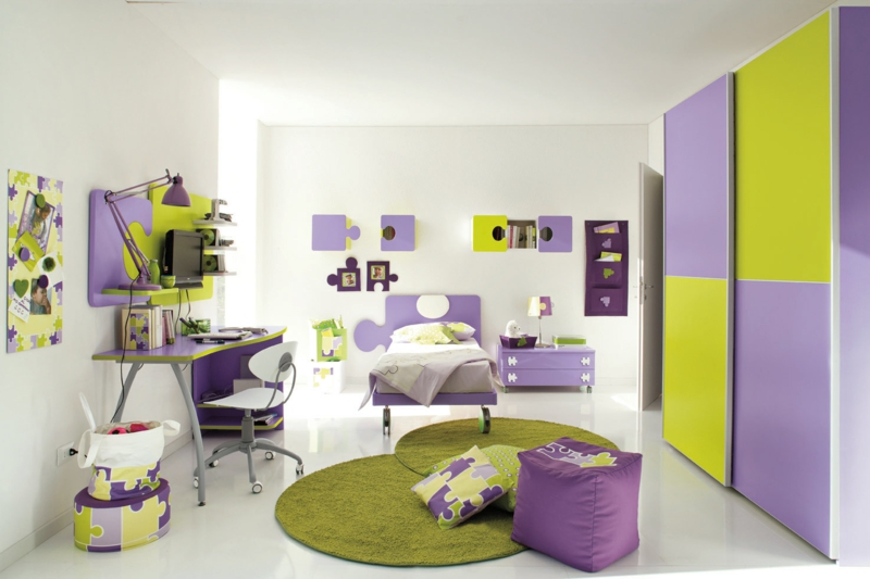 Kinderzimmer komplett Set neutrale Farbgestaltung