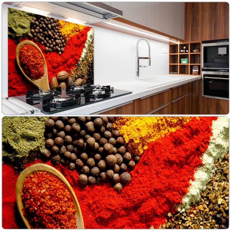 Küchenrückwand – Trendige Alternativen zum klassischen Fliesenspiegel