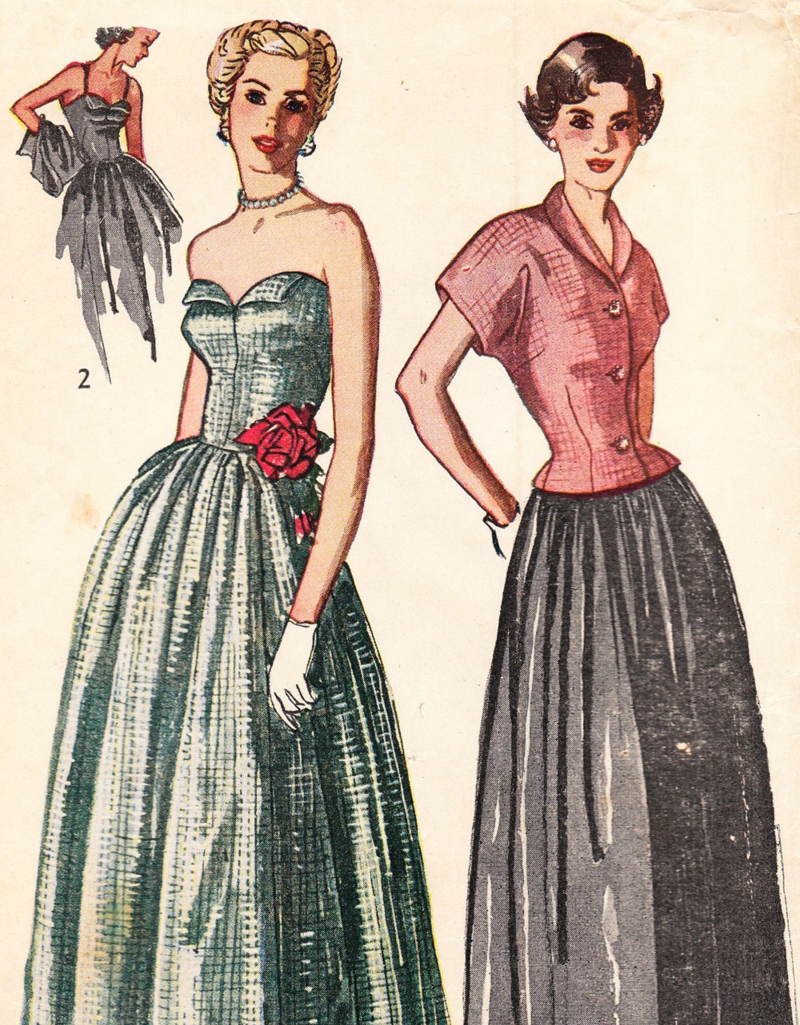 Vintage Kleider aus den verschiedenen Dekaden des 20.Jh