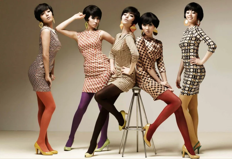  Vintage Mode 60er Kleider Pop Art Inspiration Einfluss