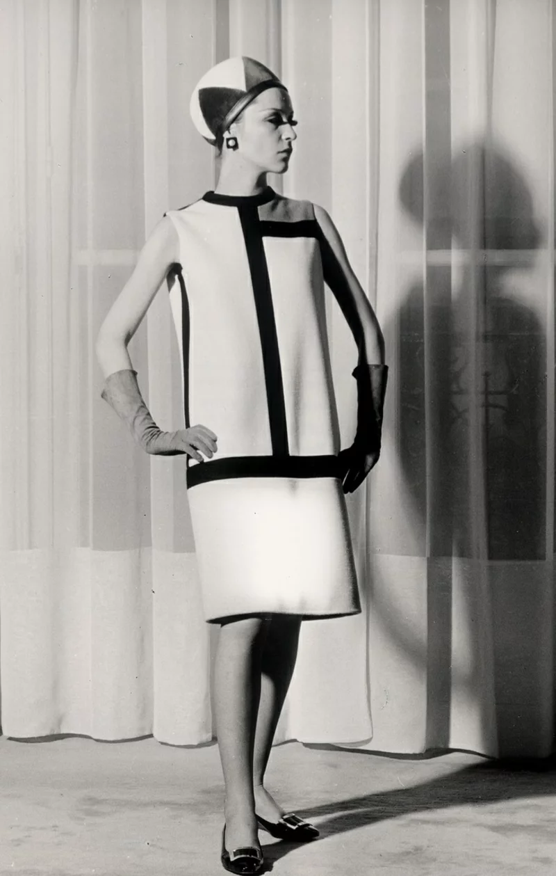 Vintag Mode Damen 60er Jahre Retro Inspiration Yves Sain  Laurent