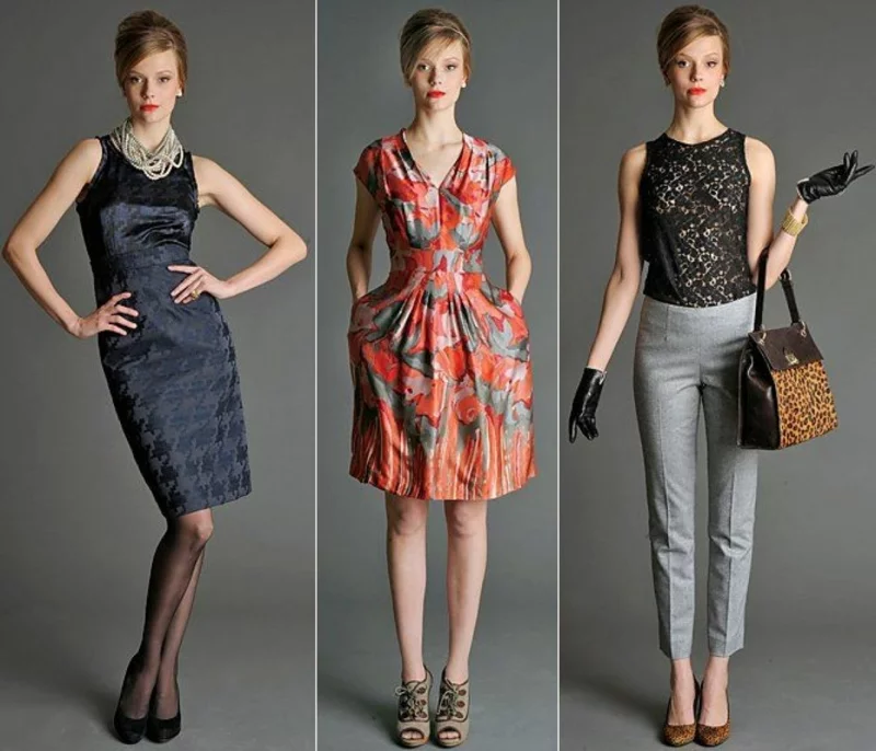 Vintage Mode Damen Retro Kleidung als inspiration