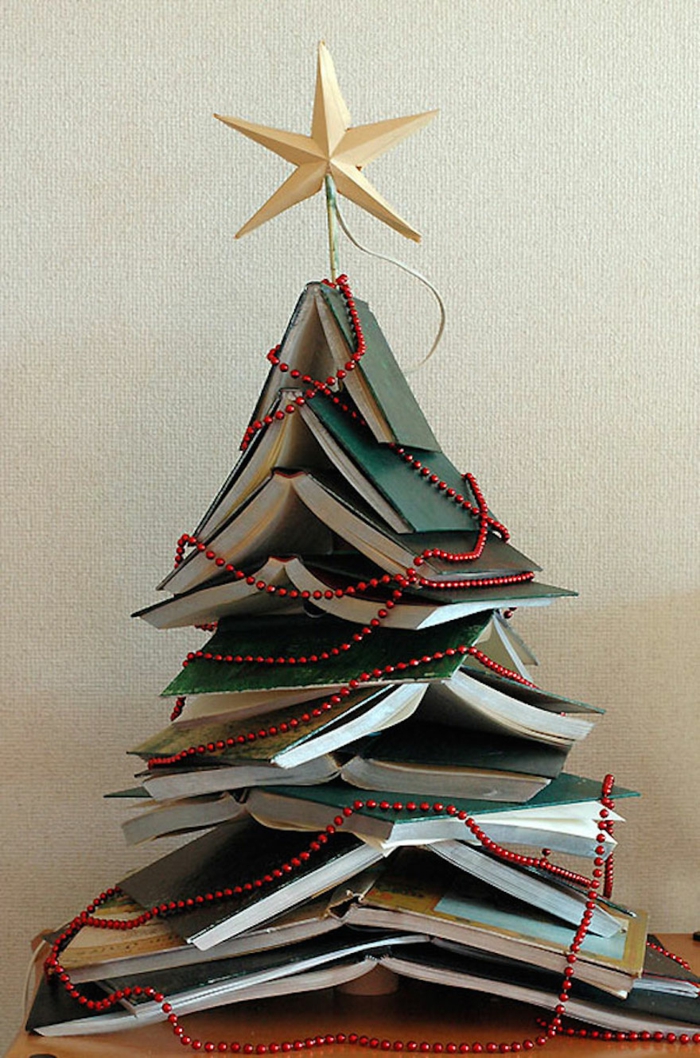 Weihnachtsbasteln Tannenbaum basteln Bücher
