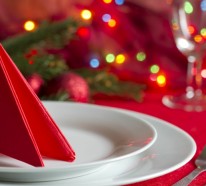 Weihnachtliche Tischdeko selbst gemacht: 55 festliche Tischdekoration Ideen