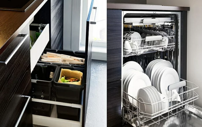 ikea küchen modern 2015 mülleimer spülmaschine