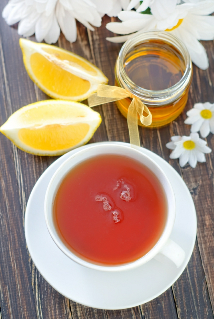 ist Tee gesund Kamillentee zubereiten