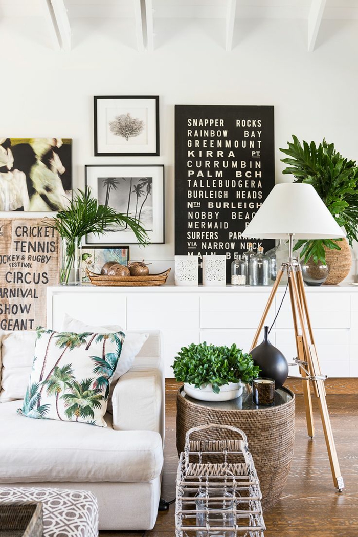 schöne Zimmerpflanzen pflegeleicht grüne Wohnzimmer Deko Ideen