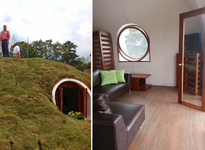 ökologisches bauen lehmhaus innovatives haus lehmhaus hobbit