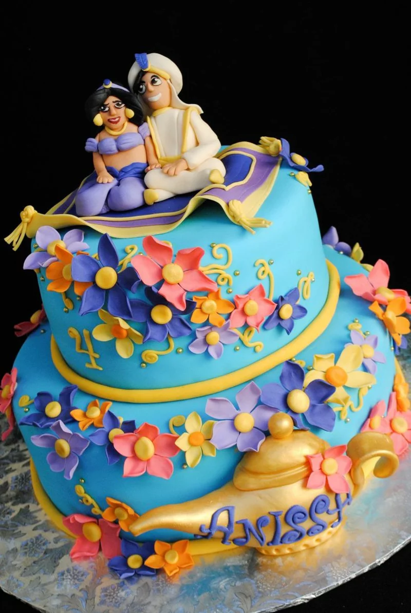 Aladin Kindertorte Geburtstagstorten Bilder Tortendeko
