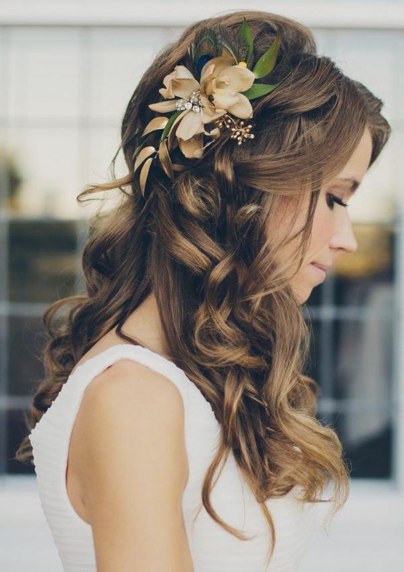 Hochzeit Frisuren Mittellange Haare World Andie