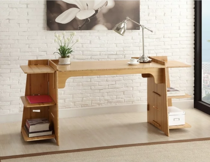 DIY Schreibtisch selber bauen Arbeitstisch