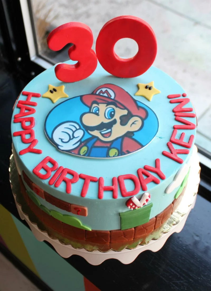 Geburtstagstorte Bilder Kindergeburtstagstorten Super Mario