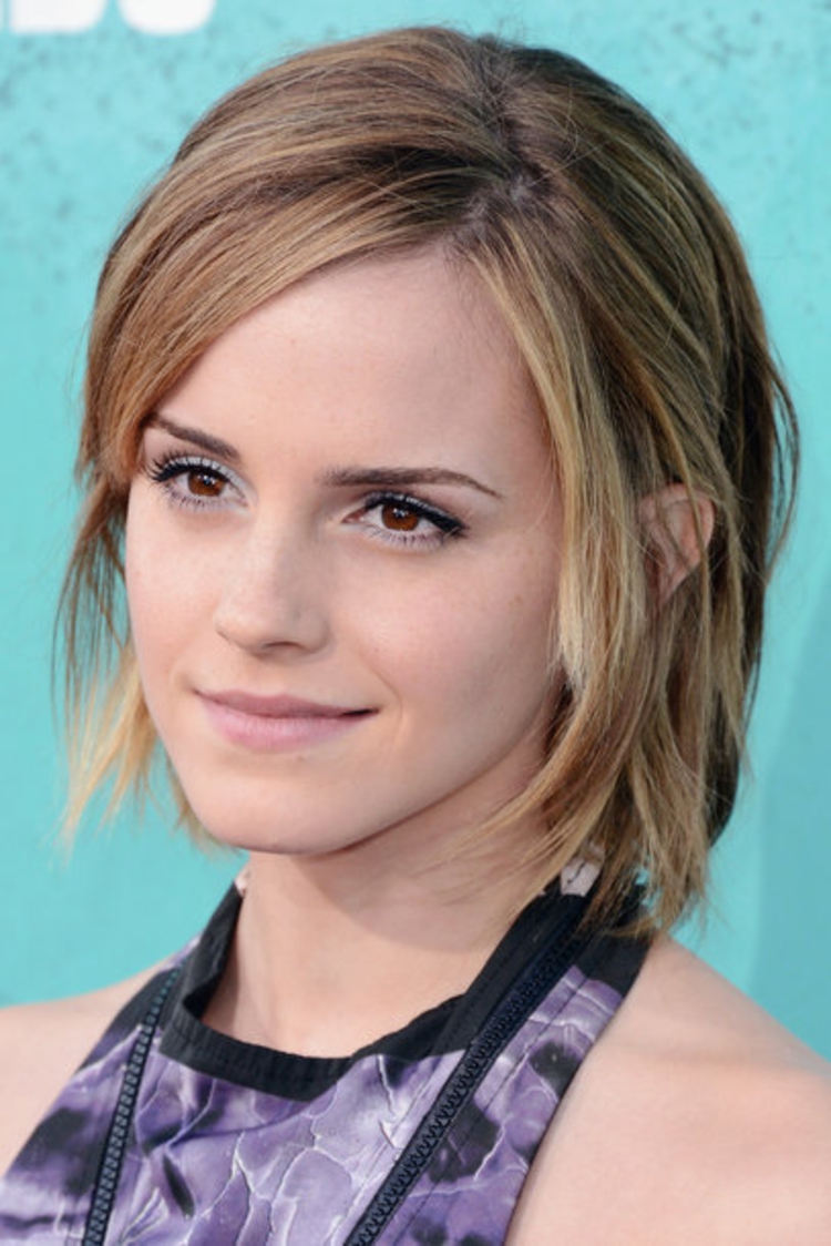 Kurzhaarfrisuren 2015 Hollywood Berühmtheiten Bob Frisuren Emma Watson