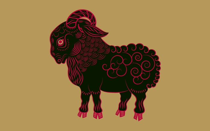 chinesische sternzeichen der feurige affe asia rot chinesisches horoskop ochse