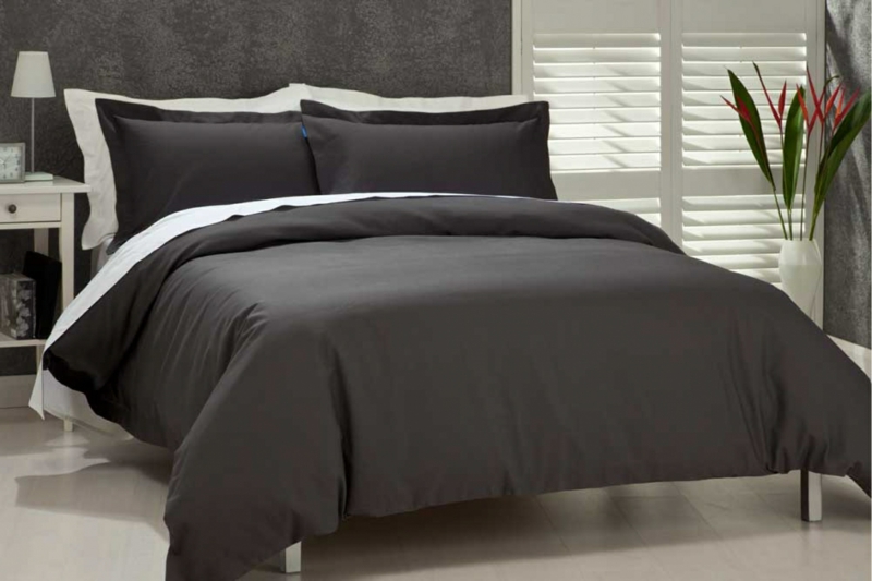 exclusive Bettwäsche schwarz weiß Bettlaken