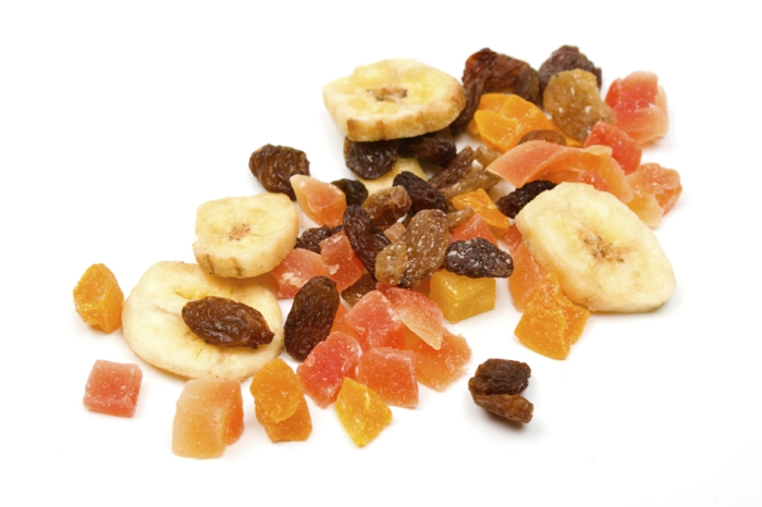 schnelles gesundes essen trockene früchte essen zwischenmahlzeiten