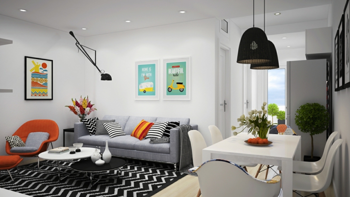 einrichtungsbeispiele raumgestaltung inneneinrichter wohnideen skandinavischer einrichtung ideen wohnzimmer moderne einrichtung
