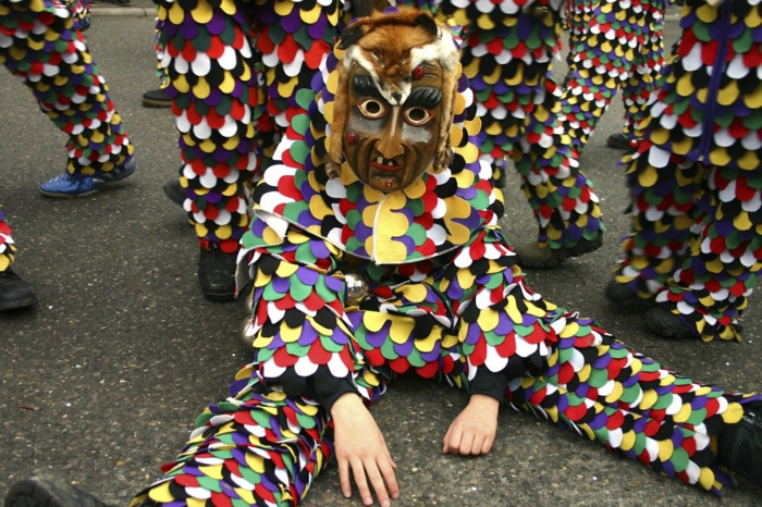karneval kostüme karnevalskostüm  logo koeln klowns narren kostüme karneval umzug bunter vogel