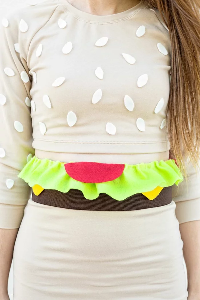 karnevalskostüme diy ideen hamburger frauen kostüme kleid selber nähen