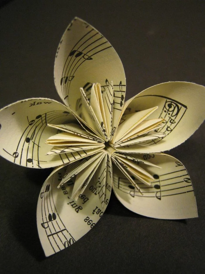 kreatives basteln papierblumen basteln dekoideen