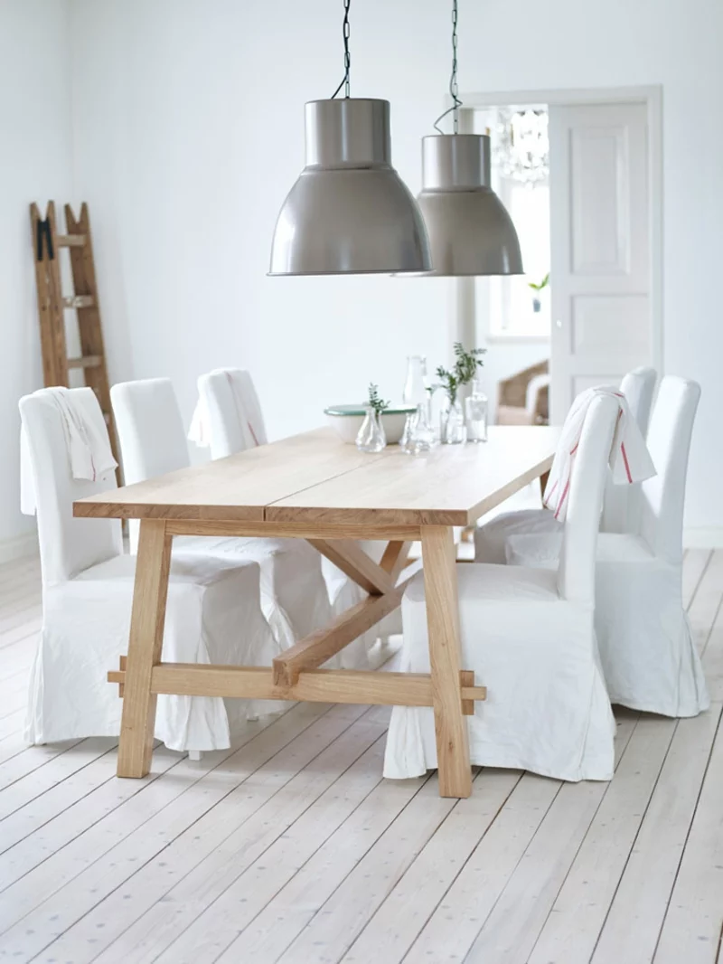 neuer Ikea Katalog online Esszimmertisch Holz