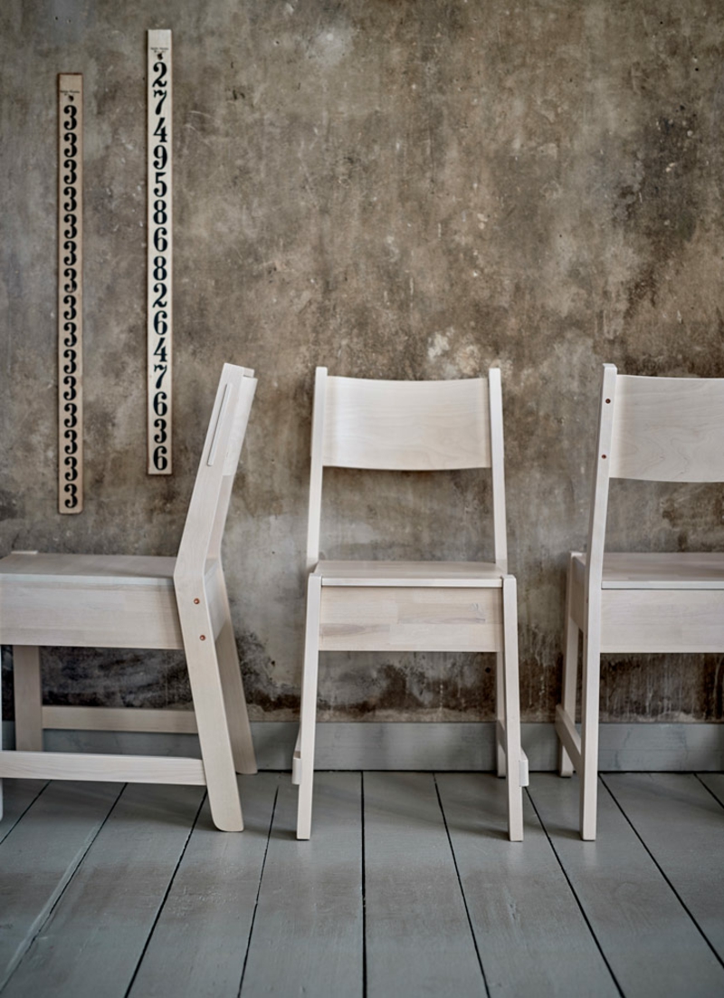 neuer Ikea Katalog online Stühle aus Holz