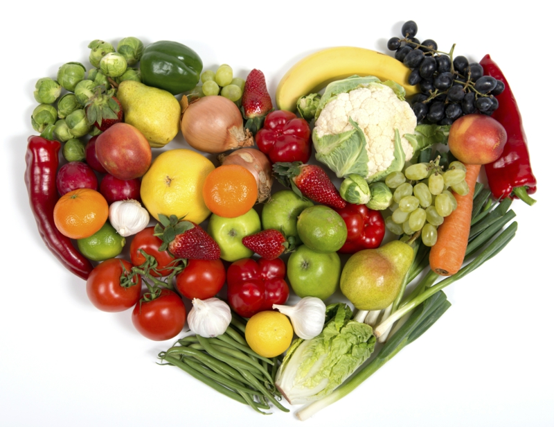 vegane Ernährung gesund Obst und Gemüse gesundes Leben