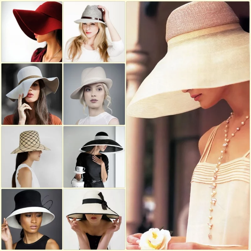 Damenhüte für jeden Anlass stilvolle Damenmode und Stylingstipps Filzhut Strohhut Modelle