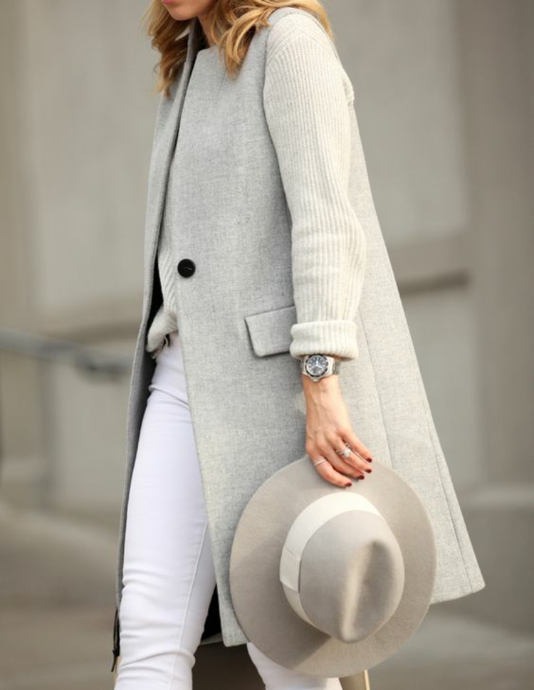 Damenhüte Damenmode und Stylingstipps Wintermode Hut und Mantel