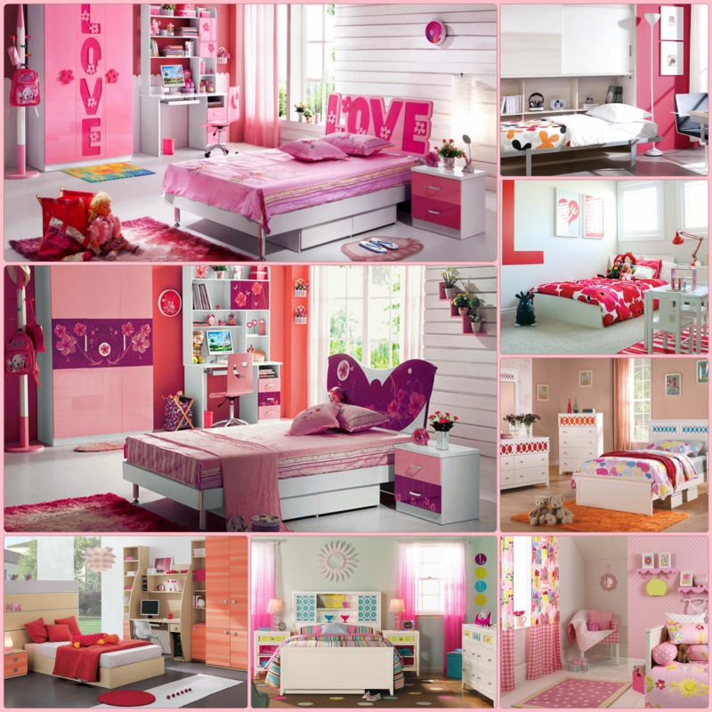 Kinderzimmergestaltung in Rosa Mädchenzimmer Einrichtungsideen