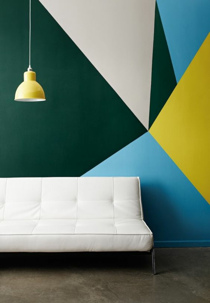 Wandfarben Ideen Wände streichen Farbideen Wandfarben kombinieren