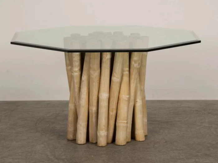  deko ideen deko aus bambus wanddeko windspiel tisch