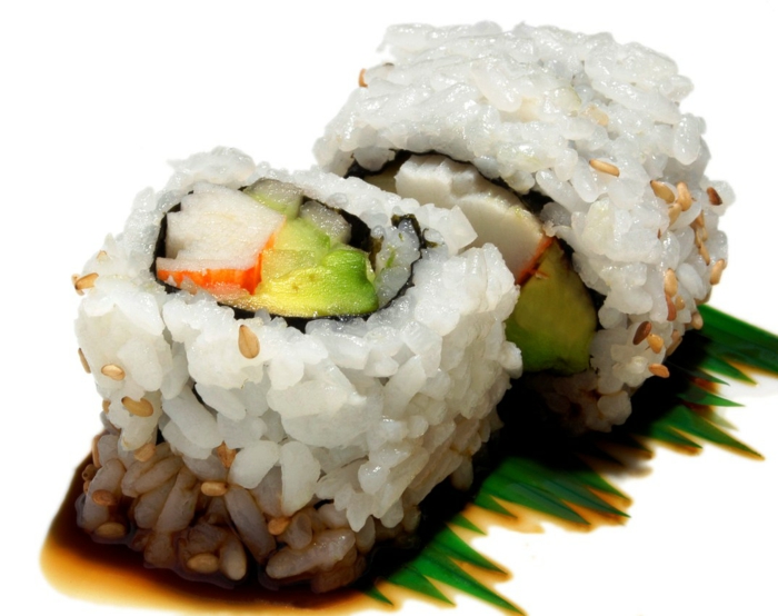 basische ernährung säure basen stockfoto sushi