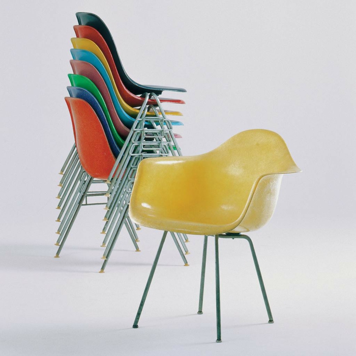 berühmte architekten Charles und Ray Eames stühle