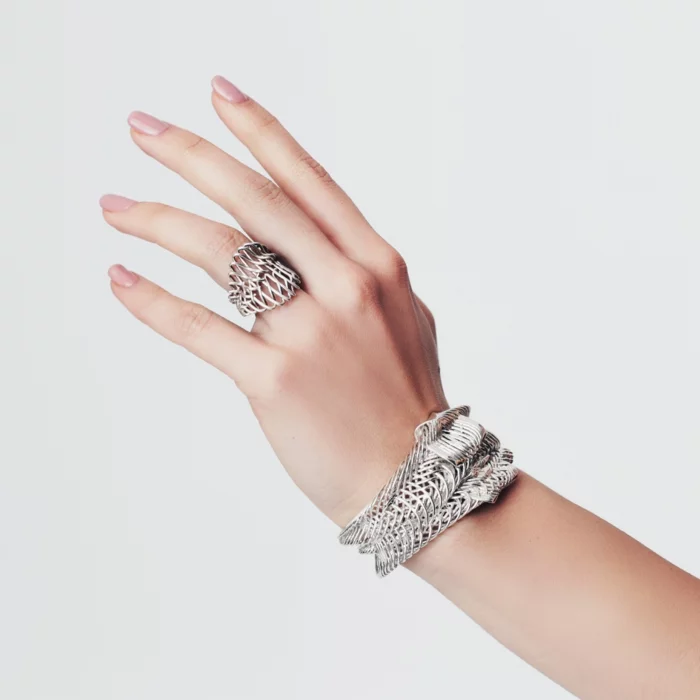 damenschmuck massiv elegant ring armband