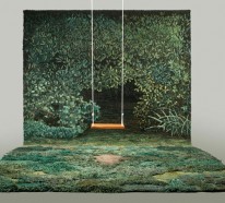 Designer Teppich – künstlerische Teppichkreationen, die als Naturlandschaften aussehen