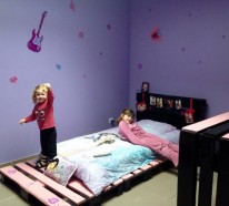 Europaletten Bett- 45 Alternativen für das Kinderzimmer