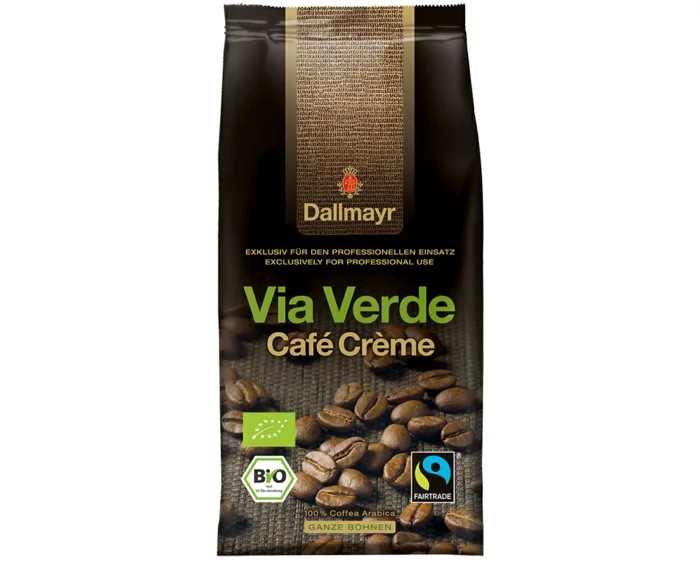 fair trade kaffee bio arabica via verde cafe creme dallmayr coffee perfect.de