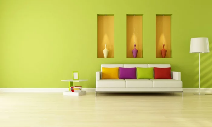 farbgestaltung wohnzimmer wandgestaltung wanddesign extravagant