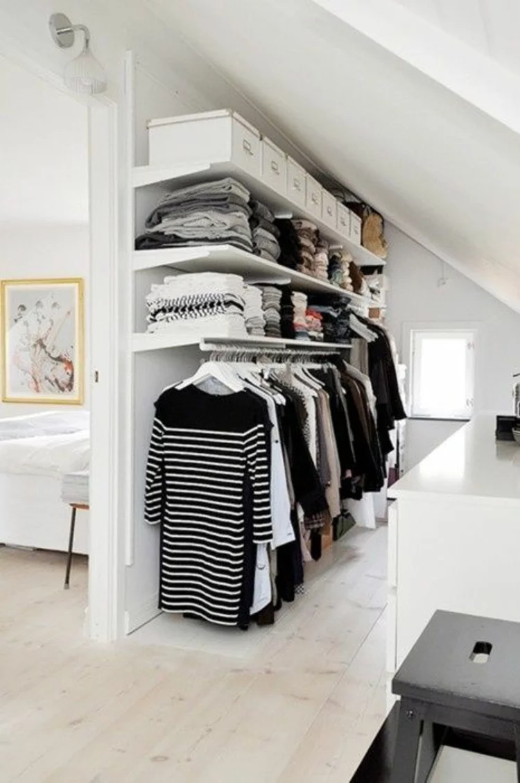 moderne Garderoben offener Kleiderschrank Ideen