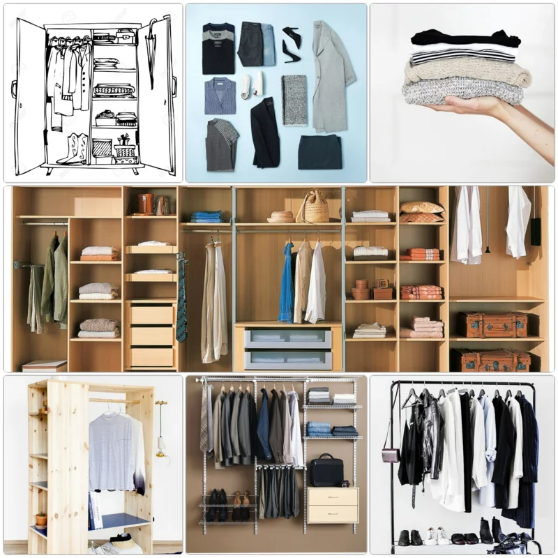 moderne Garderoben und Kleiderschranksysteme Walk In Garderobe