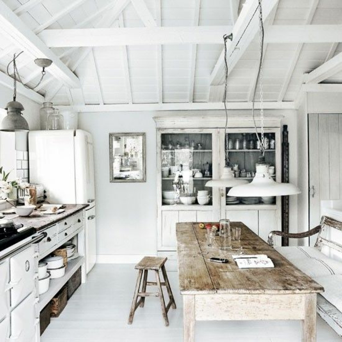 offene Küche Ideen Küchenbilder im rustikalen Stil