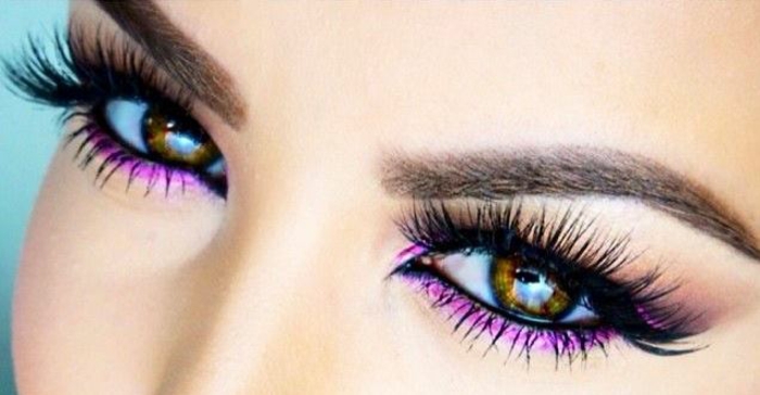 Frühlingstrend Violett-die schlausten Schminktipps für braune Augen