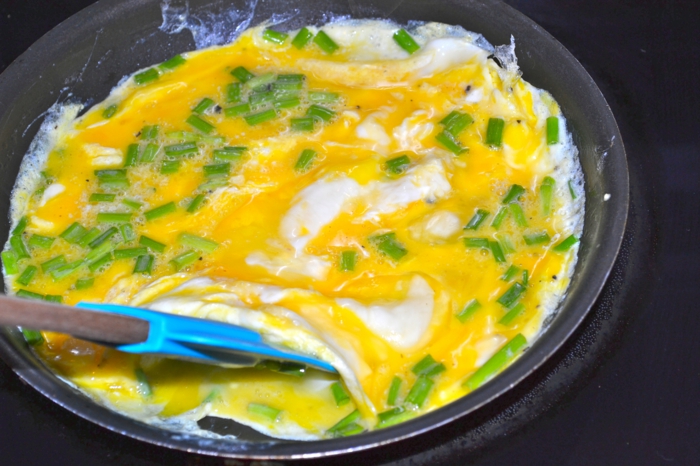 schnelles essen schnelles gesunde essen ei omelett käse