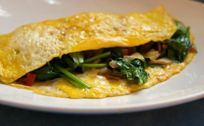 schnelles essen schnelles gesundes essen ei omelett