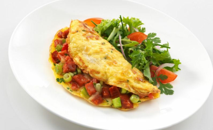 schnelles essen schnelles gesundes essen omelett