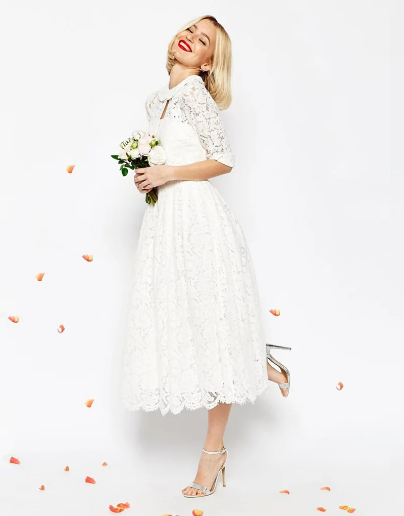 ASOS Brautmode Kleid für Standesamt elegant